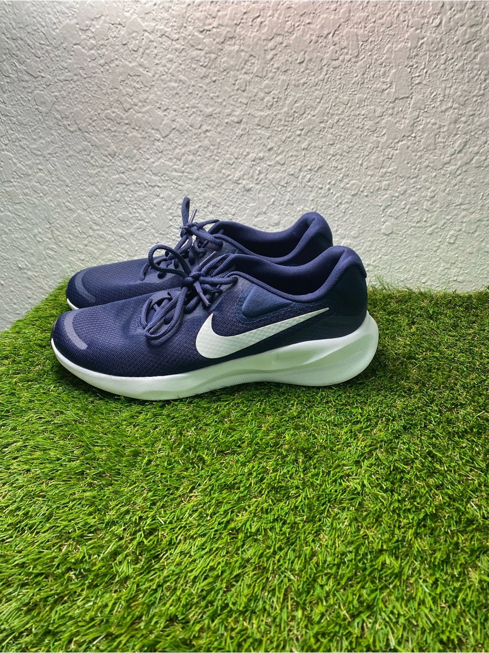 Nike  revolution Navy Sneakers with White Swoosh